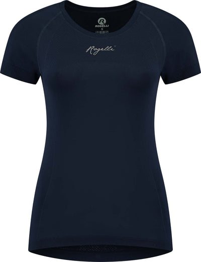 Rogelli Essential Laufshirt Damen – Kurzarm – Blau – L
