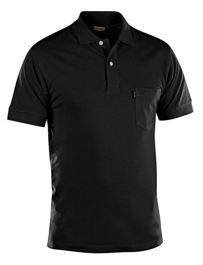 Blåkläder Blaklader Piqué-Polo 3305-1035 – Schwarz – L