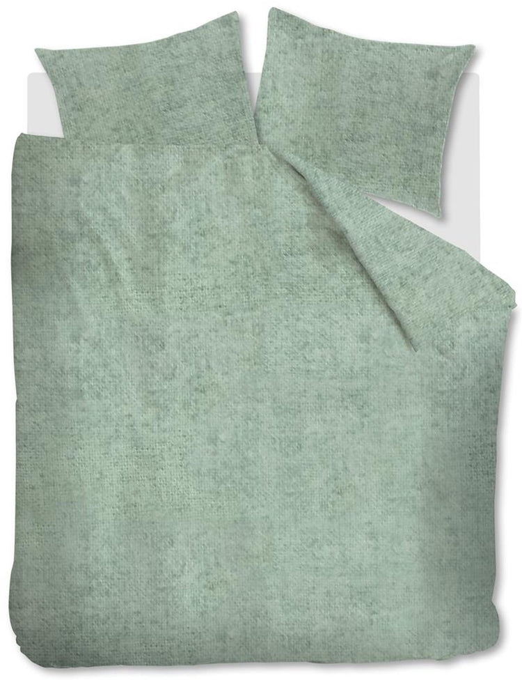 Bettwäschehouse Frost Bettbezug – einfarbig – Doppelbett – 200 x 200 220 cm – Graugrün