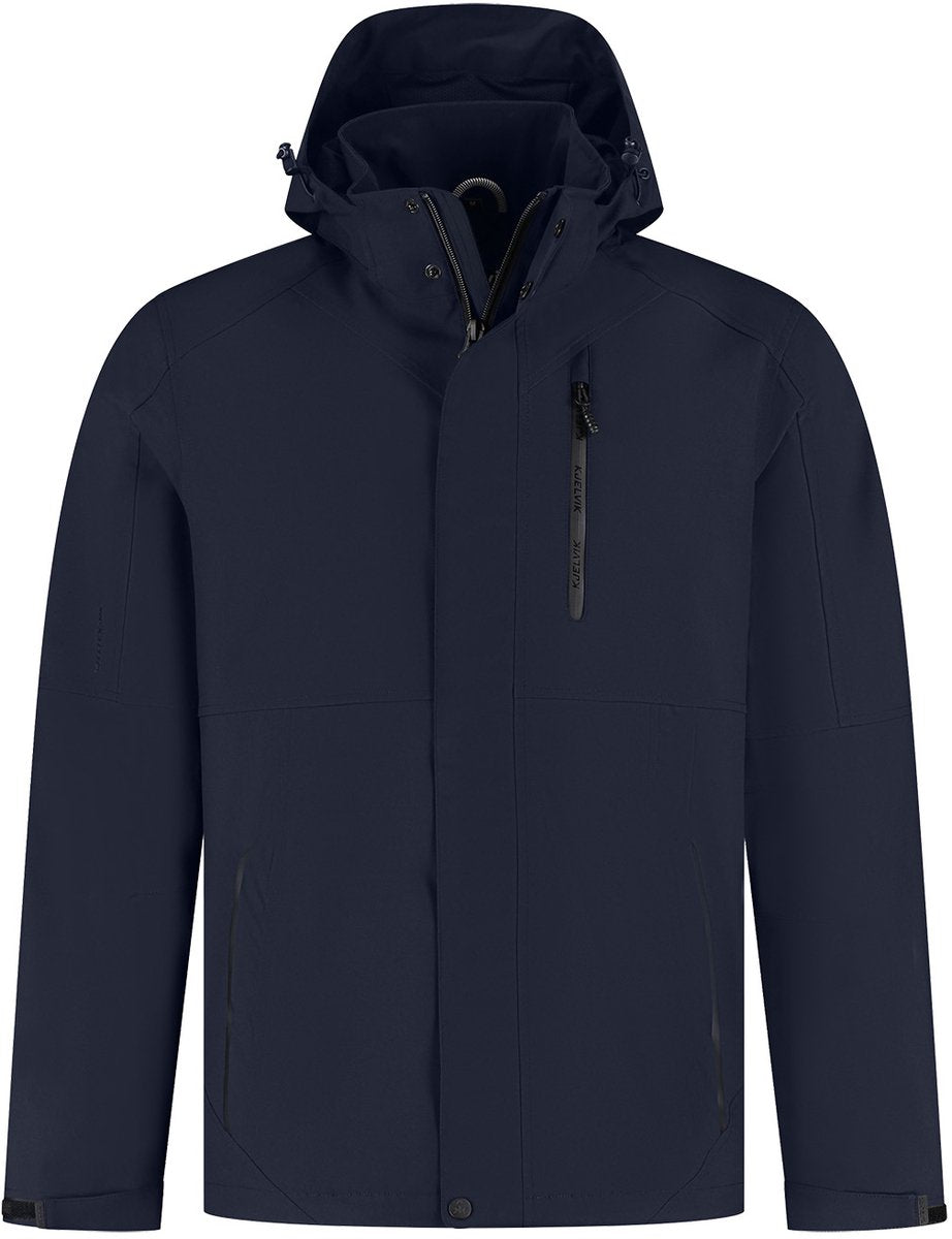 Kjelvik Outdoorjacke Alek dunkelblau