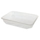 Kilobak PP transparent 18,6 x 13 x 3 x 3,6 cm (50 x 500 ml)