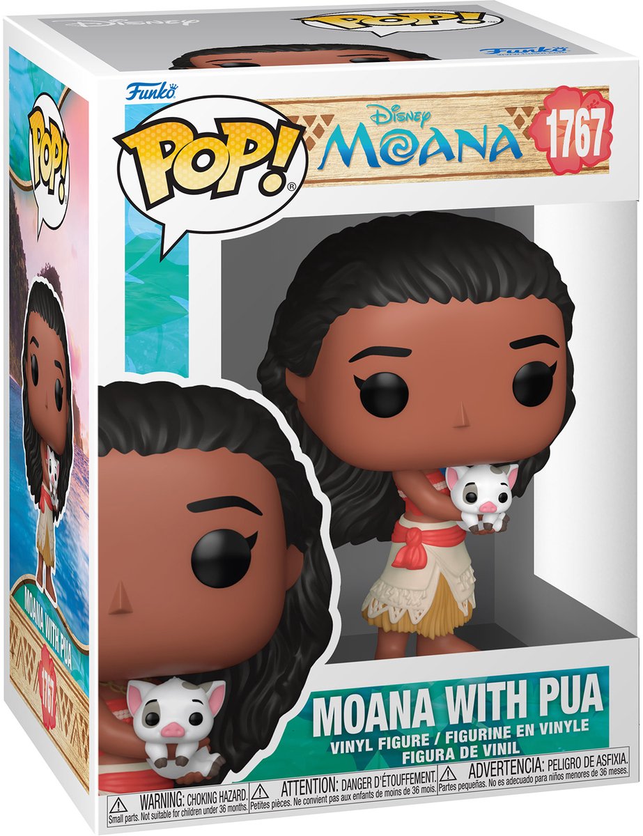 Funko-Pop! Disney: Moana – Moana mit Pua #1767