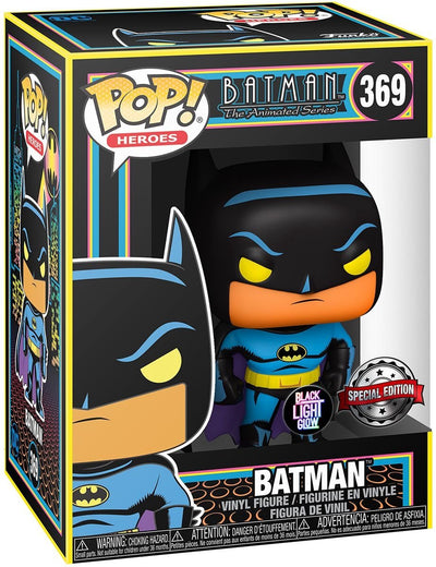 Funko Pop-Helden: DC Batman (Schwarzlicht) – Pop #369