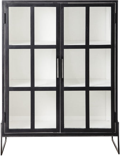 Bloomingville – Opalschrank – Schwarz – Eiche