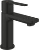 Grohe lineare neue XS-Size-Waschtischarmatur – Push-Open-Ablaufgarnitur – Ecojoy – Fastfixation Plus – Mattschwarz