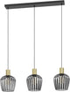 Eglo Empoli Hängelampe – E27 – 90 cm – Schwarzgold
