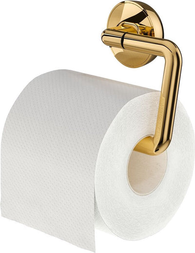 Tiger Cooper - Toilettenpapierhalter ohne Klappe - Toilettenpapierhalter - ohne Bohren - Bohren oder Kleben - Gold