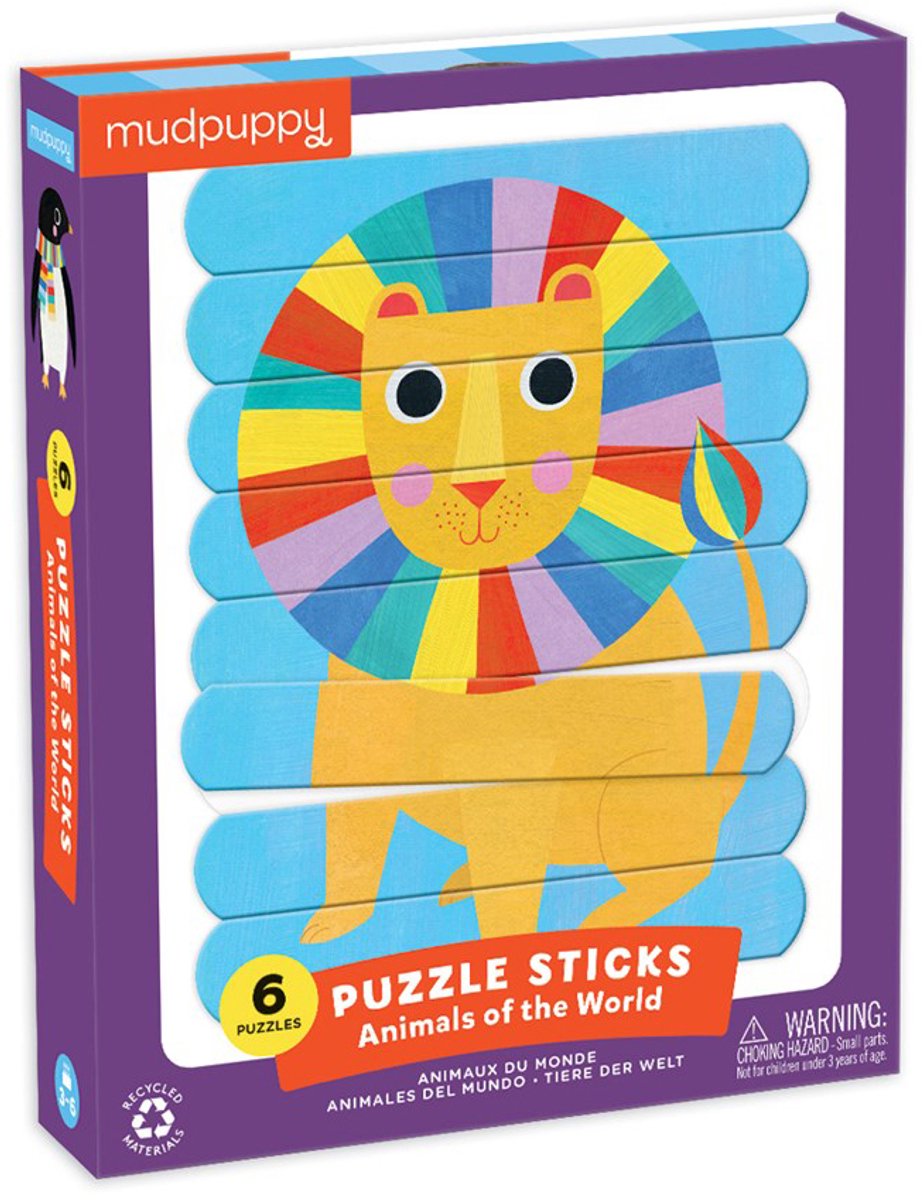 Mudpuppy-Puzzle – Tiere der Welt
