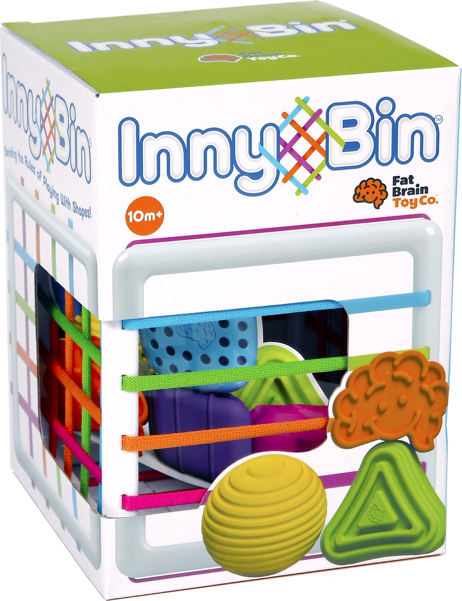 Fat Brain Toys Inny Bin Sortierbox – Formsortierer