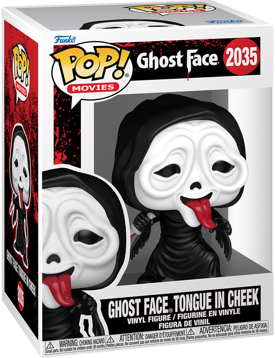 Funko Scream (Film) Geistergesicht – augenzwinkernd – Vinylfigur 2035 Unisex Pop! - neutral - Standard