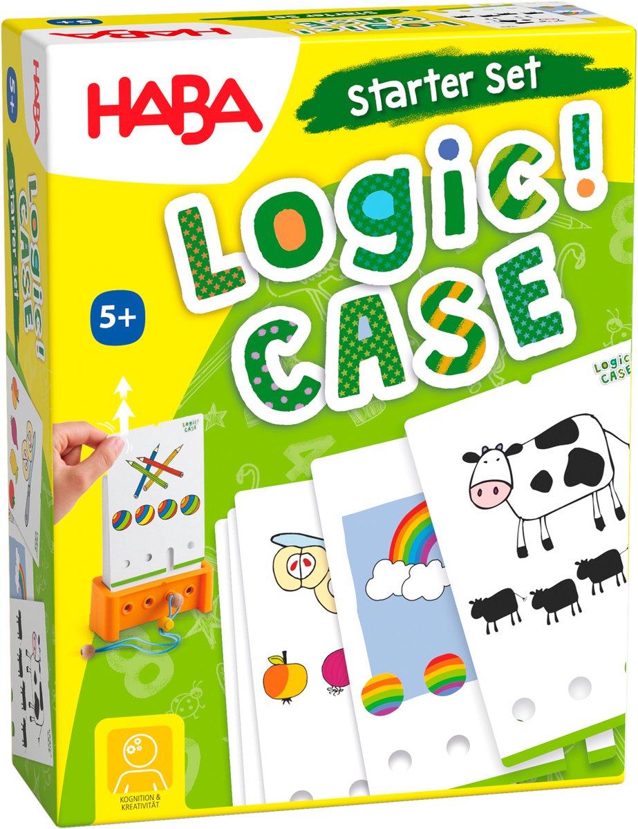 Haba Starterset Logik! Fall 5+ Junior Papier 45 Teile