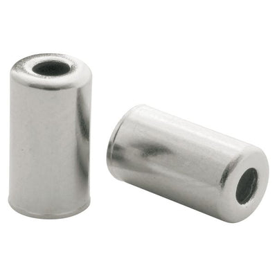 Kabelkappen Messing 5 mm silber 200 Stück