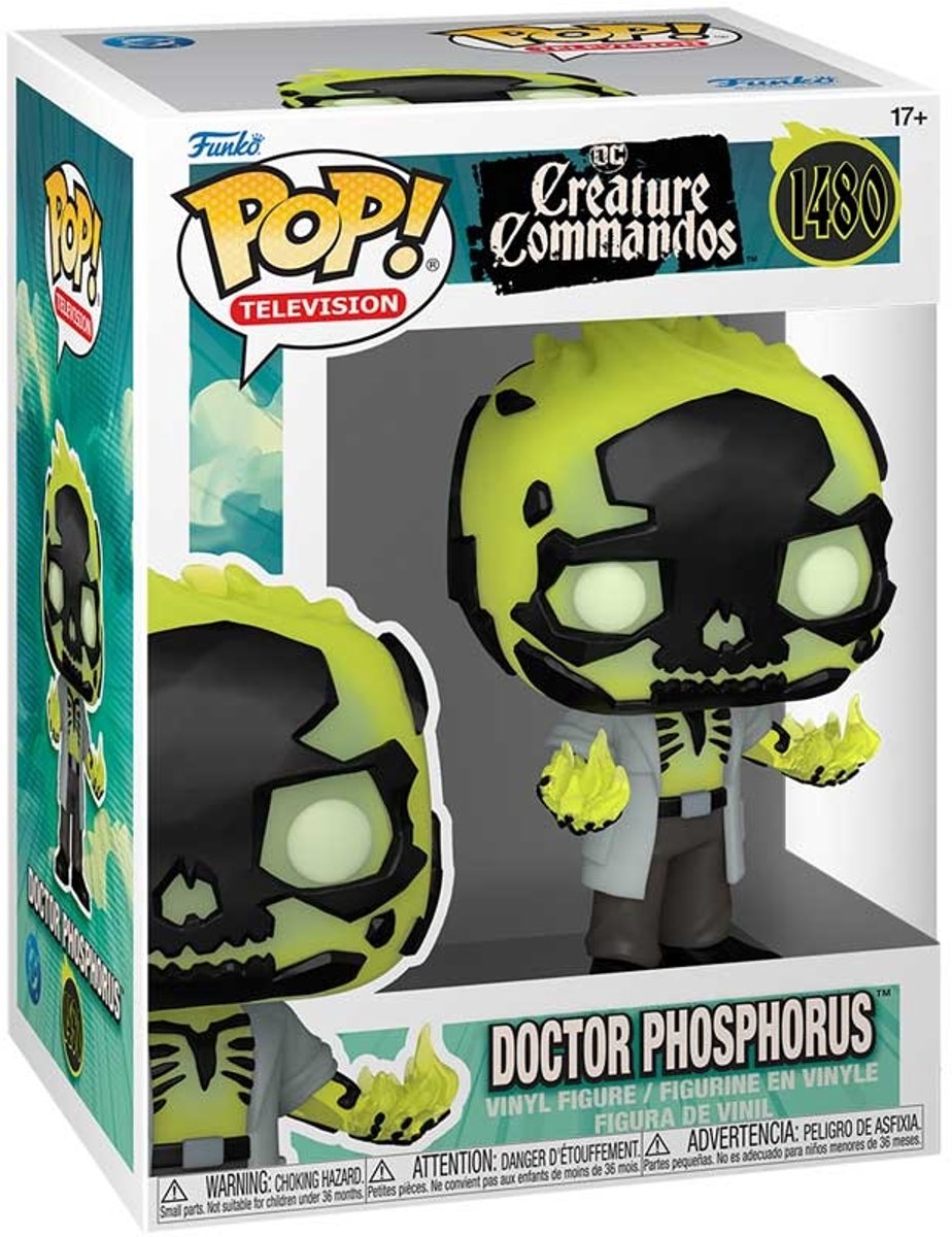 Funko-Pop! DC Comics: Kreaturenbefehle – Doctor Phosphor #1480