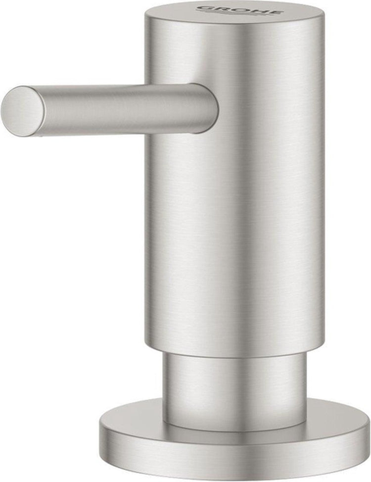 Grohe Cosmopolitan Seifenspender – 500 ml – Super Steel (Edelstahloptik)