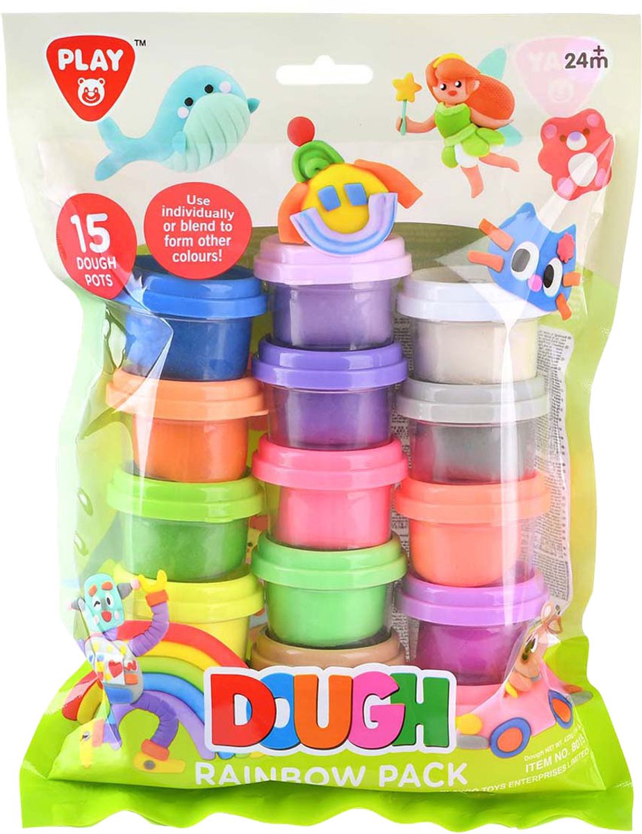 Spielen Sie Rainbow Kleiset, 15 Tontöpfe
