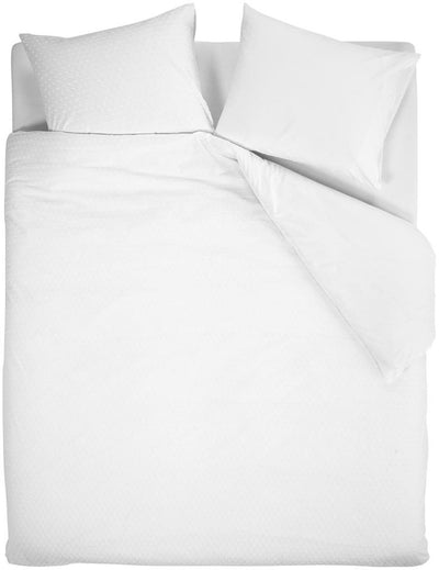 Bettwäschehouse Snow Bettbezug – einfarbig – Einzelbetten – 240 x 200 220 cm – weiß