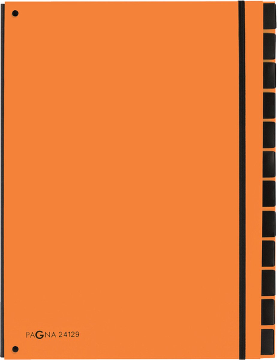 Pagna Sortiermappe Trend 12 Register A4 Orange