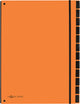 Pagna Sortiermappe Trend 12 Register A4 Orange