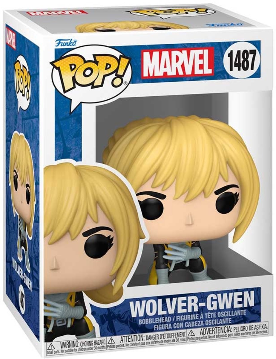 Funko Wolverine Wolver-Gwen Vinylfigur 1487 Unisex Pop! - neutral - Standard