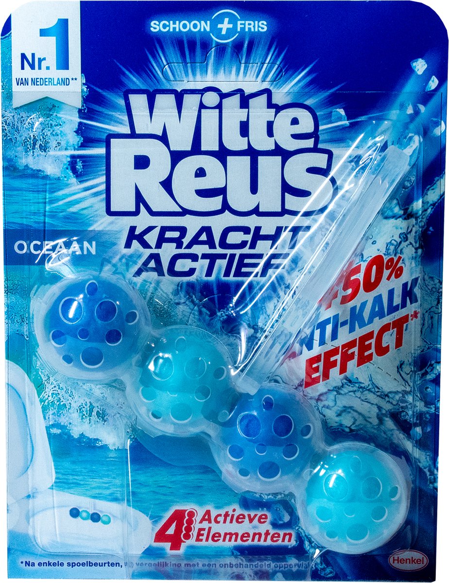 Toilettenblock Power-Active Boost Ocean White Giant