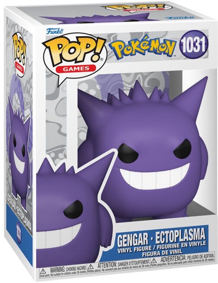 Funko-Pop-Spiele: Pokémon – Gengar Ektoplasma Pop #1031
