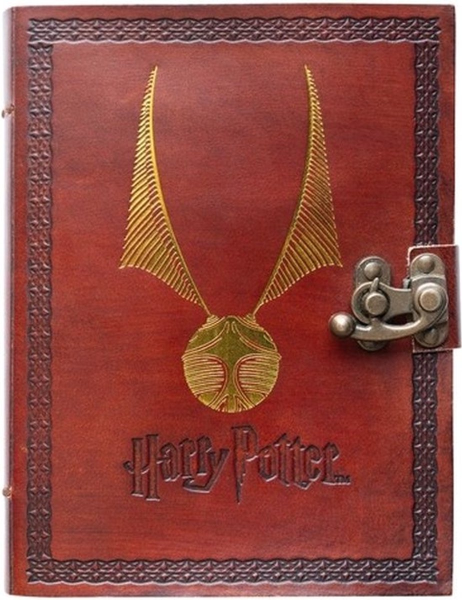 Grupo Erik Harry Potter A5-Notizbuch aus Leder