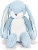 Bunnies by the Bay Floppy Knabberkaninchen – Stofftier – Kuscheltier für Kinder – gestickte Details – 44 cm – blau