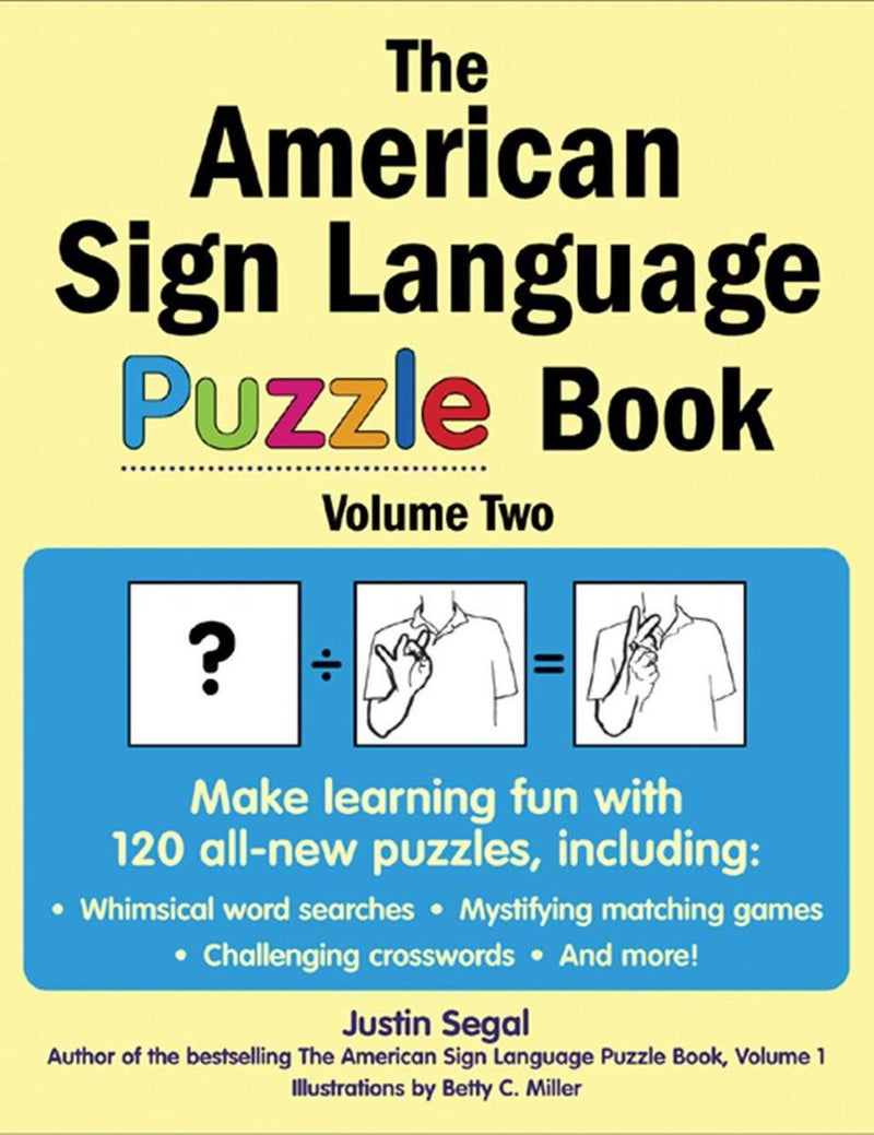 Das amerikanische Gebärdensprache-Rätselbuch Band 2