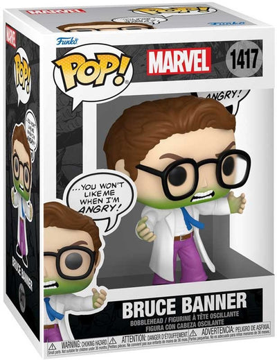 Marvel Funko Pop! - Bruce Banner mit Sprechblase #1417