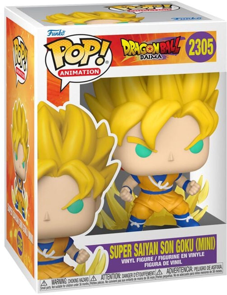 Funko Dragon Ball Super Saiyajin Son Goku (Mini) (Chase Edition möglich!) Vinylfigur 2305 Unisex Pop! - neutral - Standard
