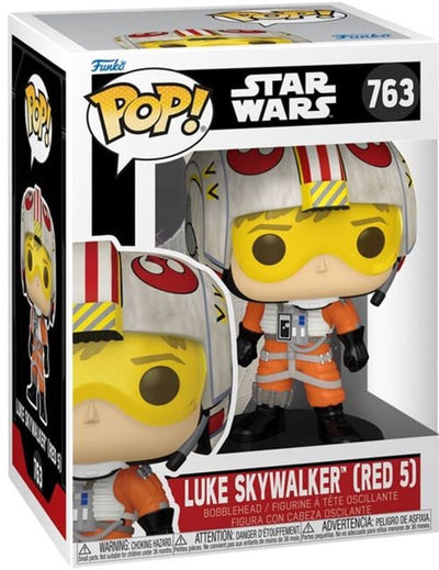 Funko Star Wars Luke Skywalker (rot 5) Vinylfigur 763 Pop! Standard-Unisex