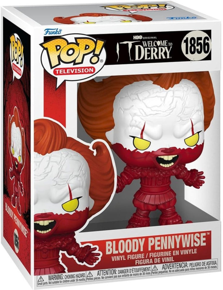 Funko It Welcome to Derry – Bloody Pennywise Vinylfigur 1856 Unisex Pop! - neutral - Standard