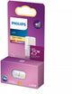 Philips LED-Energiesparkapsel transparent – 25 W – G9 – warmweißes Licht – 2 Stück – Energiekosten sparen