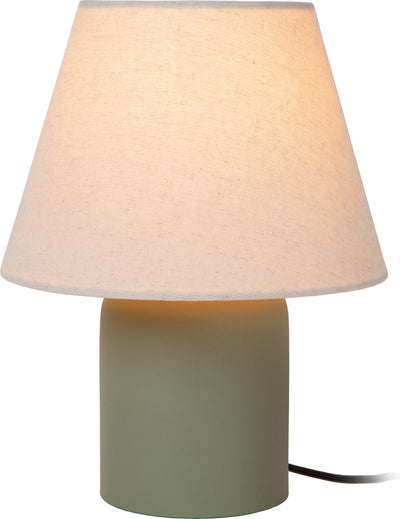 Lucide Macia - Tischlampe - 1xE14 - Grün - Japandi