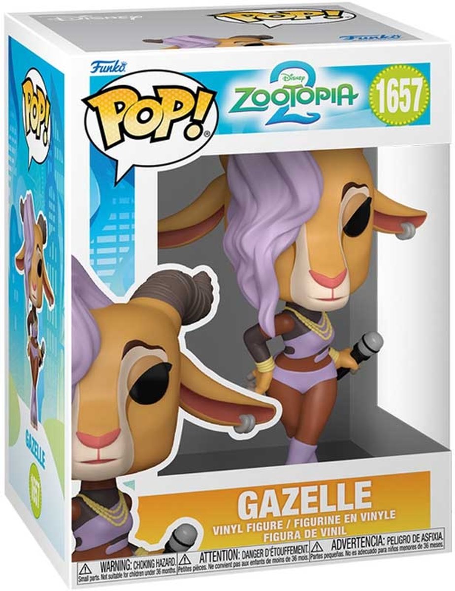 Funko-Pop! Disney: Zootopia 2 – Gazelle #1657