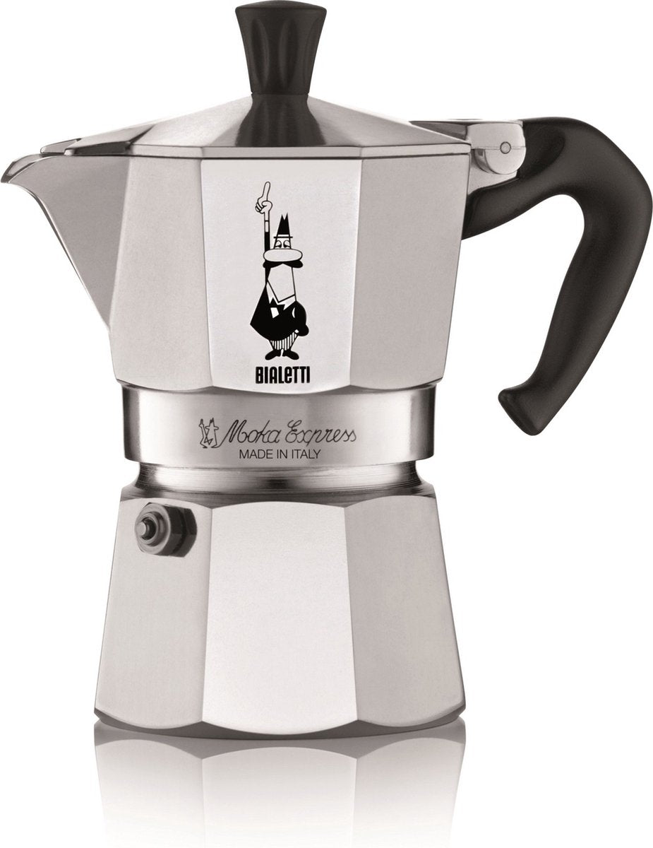 Bialetti Moka Express – Perkolator – 2 Tassen – Aluminium