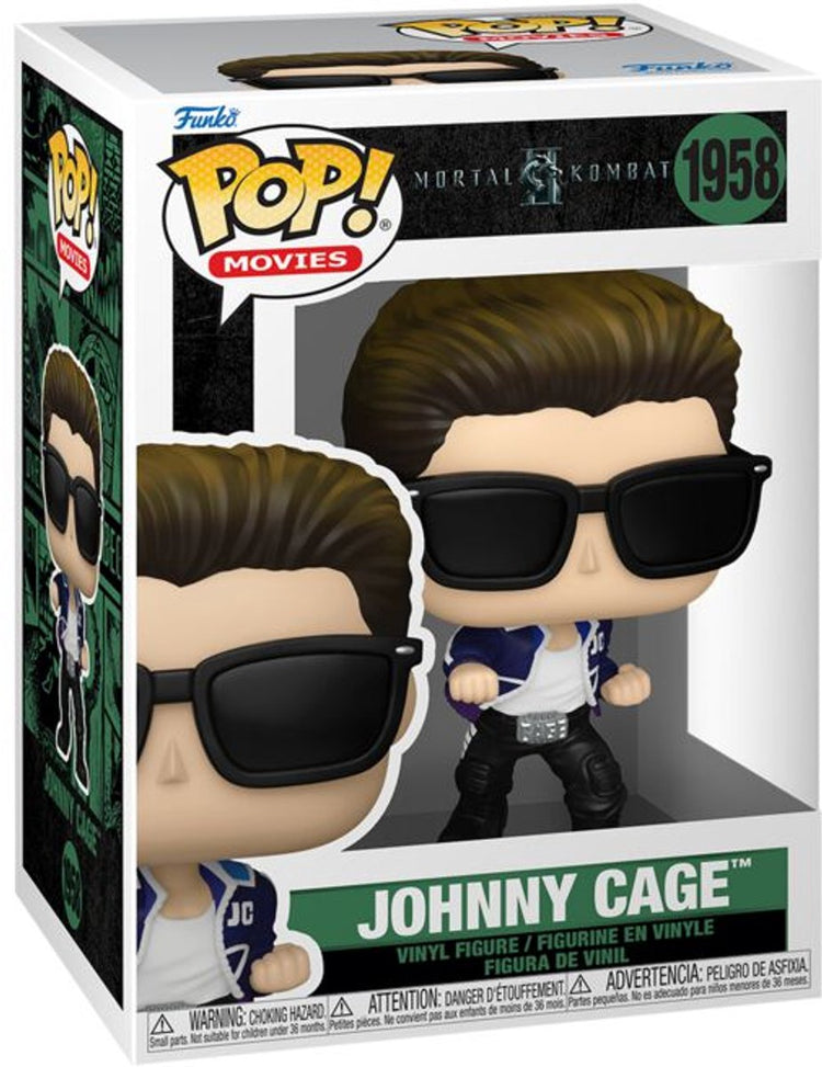 Funko Mortal Kombat Johnny Cage Vinylfigur 1958 Unisex Pop! - neutral - Standard