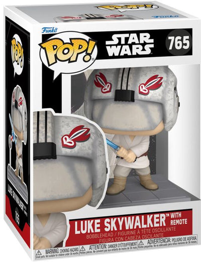 Funko Star Wars Luke Skywalker mit ferngesteuerter Vinylfigur 765 Unisex Pop! - neutral - Standard