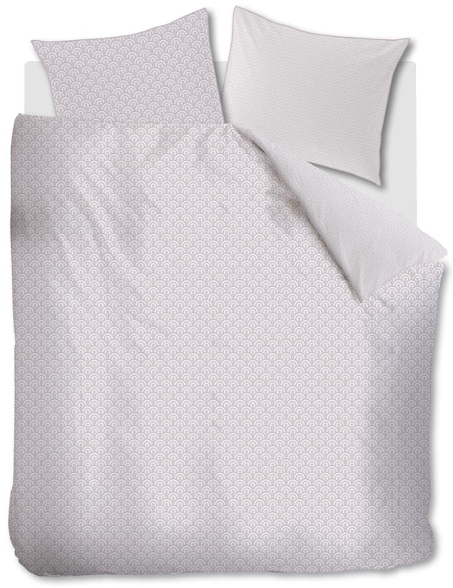 Riviera Maison gewölbter Bettbezug – Twin XL – 260 x 200 220 – zartes Rosa