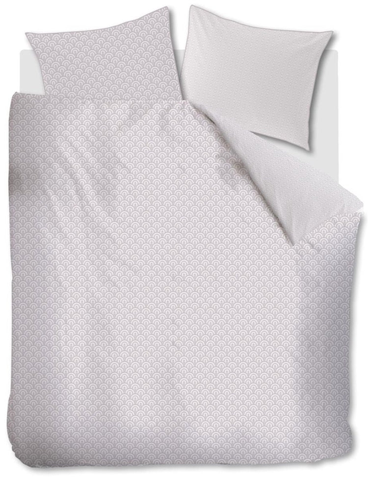 Riviera Maison gewölbter Bettbezug – Twin XL – 260 x 200 220 – zartes Rosa