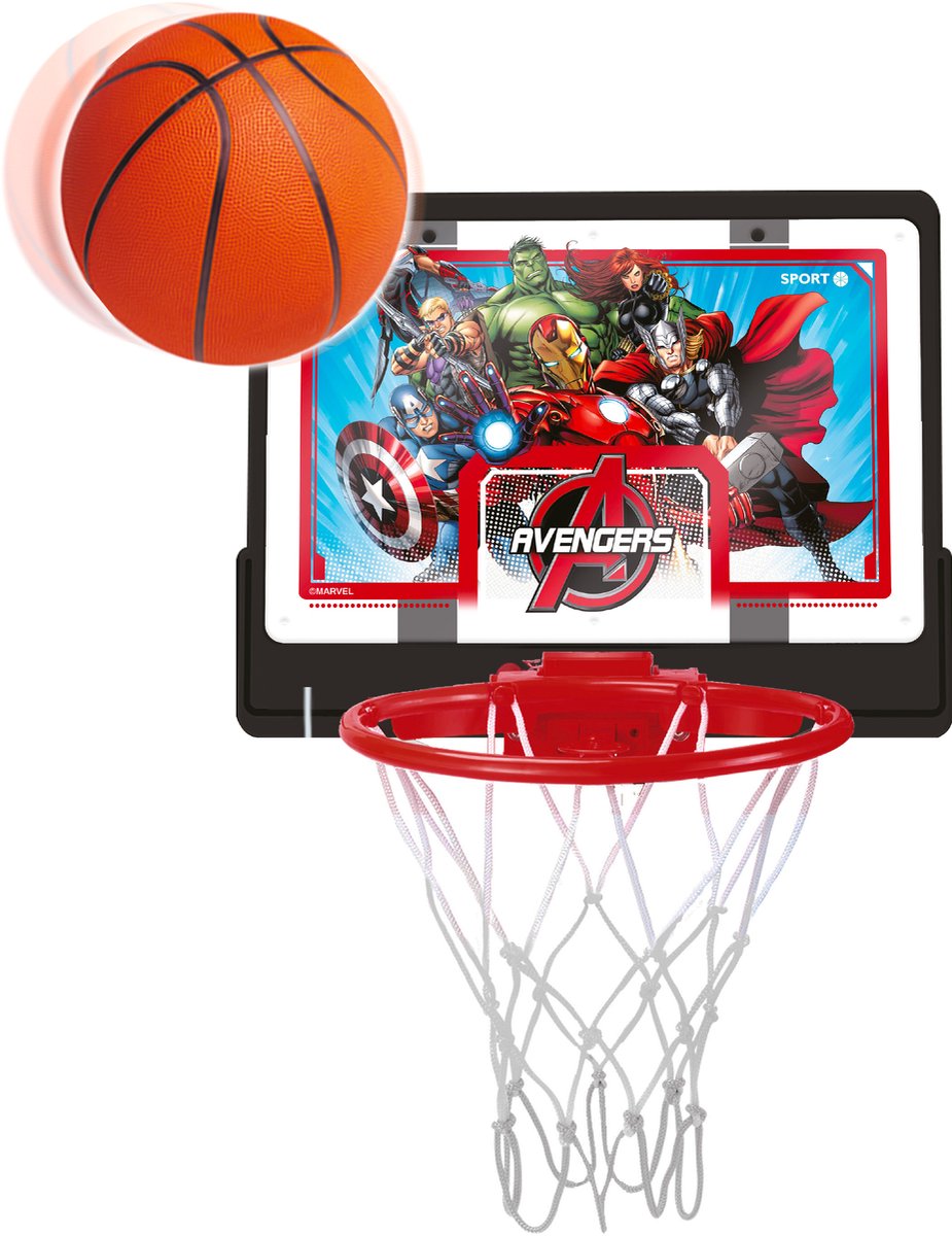 Stempeln Sie das Basketballbrett „Avengers“.