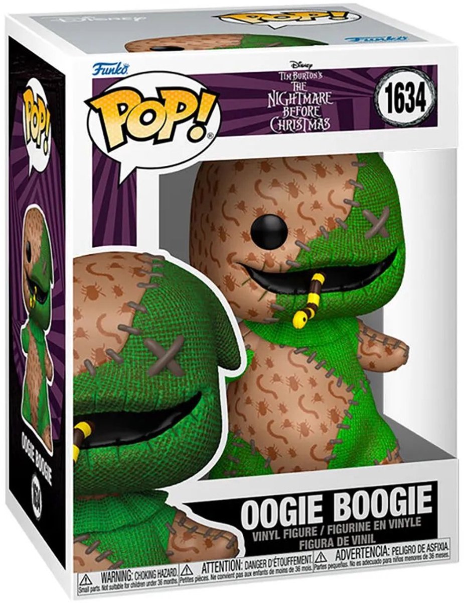 Funko The Nightmare Before Christmas Boogie Boogie Vinylfigur 1634 Unisex Pop! - neutral - Standard