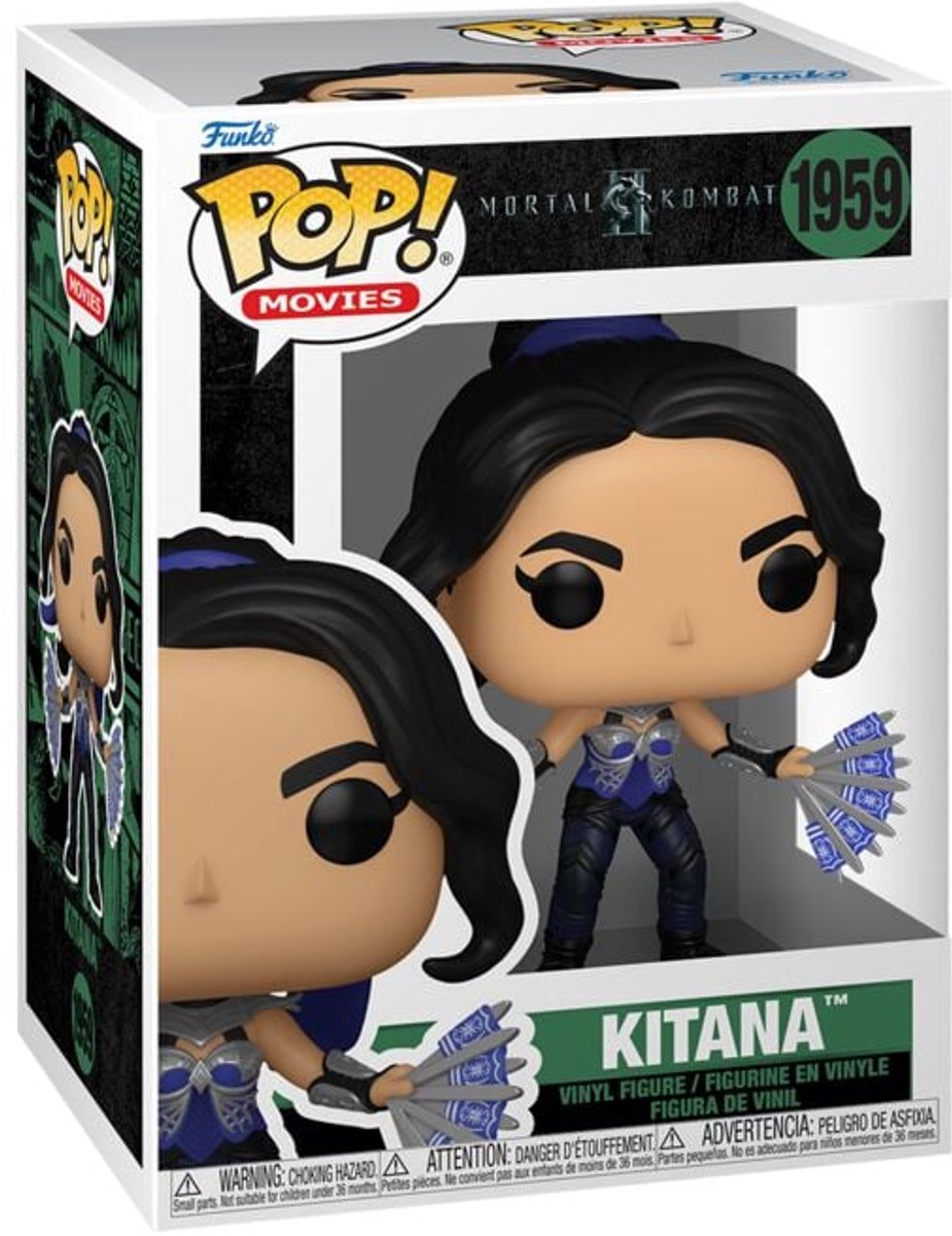 Funko Mortal Kombat Kitana Vinylfigur 1959 Unisex Pop! - neutral - Standard
