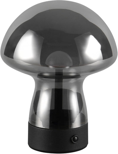 Rl lebe dein Licht Reality Dooley - Tischlampe - Rauchfarbe - inkl. 1x SMD 1,5 W - 4-Stufen-Touch - USB-Anschluss - wiederaufladbar - kabellos
