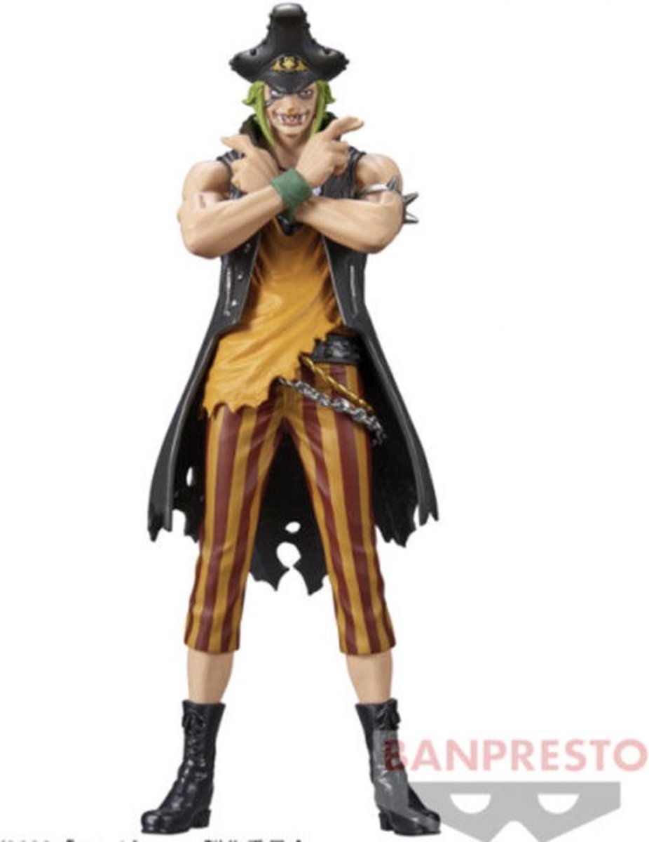 Banpresto One Piece: Film Red – DXF The Grandline Men Vol. 11 - Bartolomeo PVC-Statue