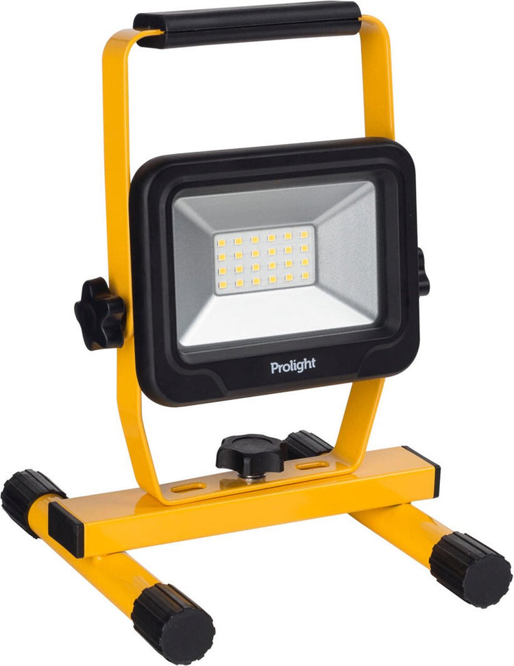 Prolight LED-Bauleuchte – Arbeitsleuchte – Strahler – Netzbetrieben – 25.000 Stunden – IP65 wasserdicht – 20 W