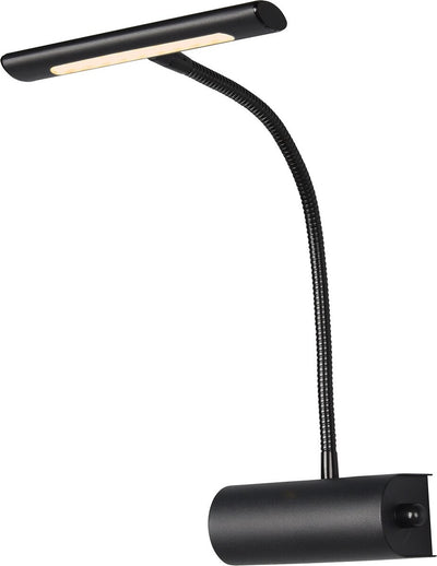 Trio leuchten - LED-Spiegelbeleuchtung - Bildbeleuchtung - 4 W - Warmweiß 3000 K - dimmbar - Oval - Schwarz - Aluminium