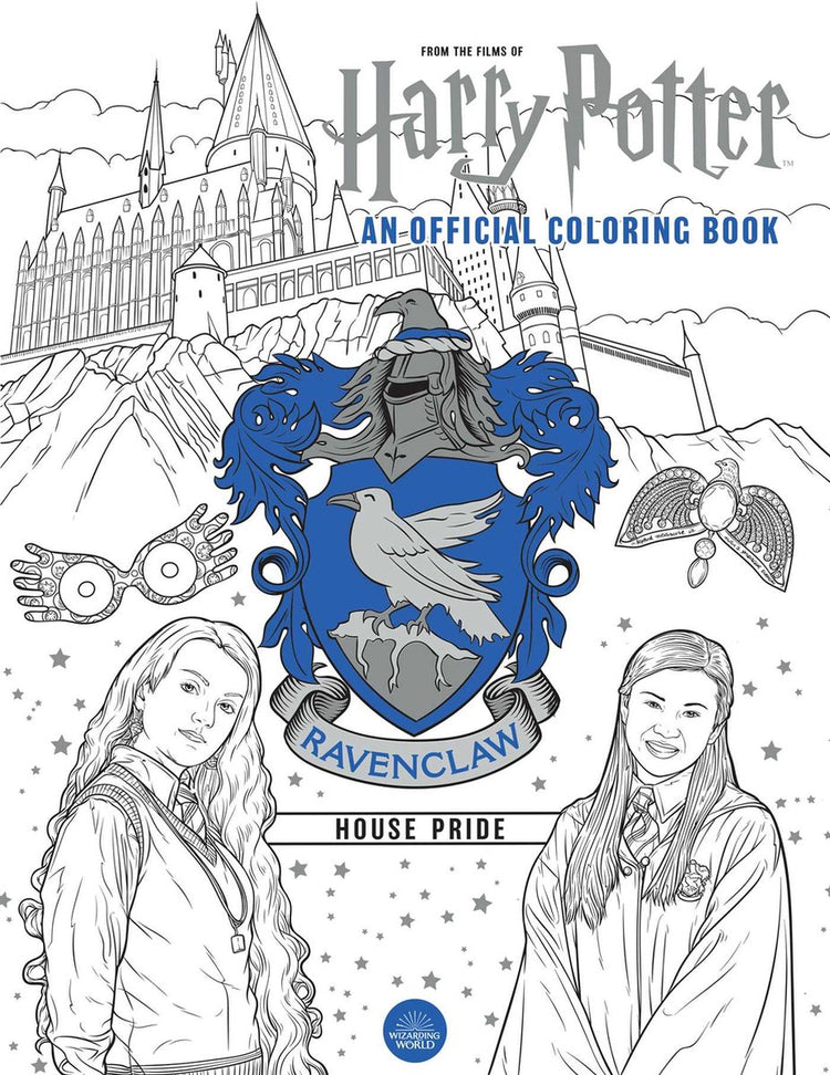 ISBN Harry Potter: Ravenclaw House Pride: Das offizielle Malbuch, Buchkunstdesign, Englisch, Taschenbuch, 64 Seiten
