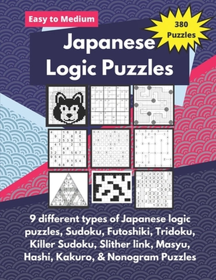 Verschiedene japanische Logikrätsel ohne Markenzeichen: Sudoku, Futoshiki, Hashi, Nonogramm und mehr!