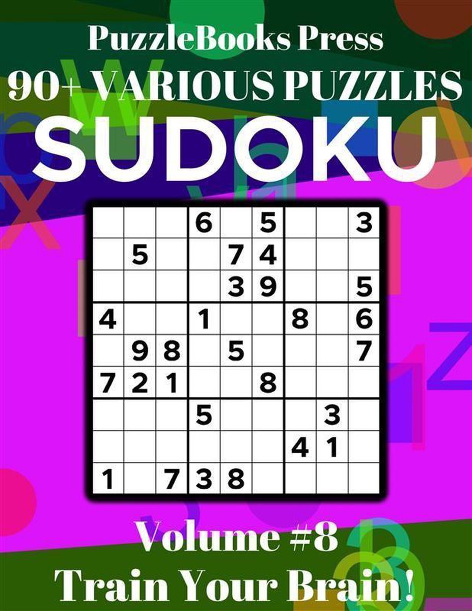 Rätselbücher drücken Sudoku – Band 8